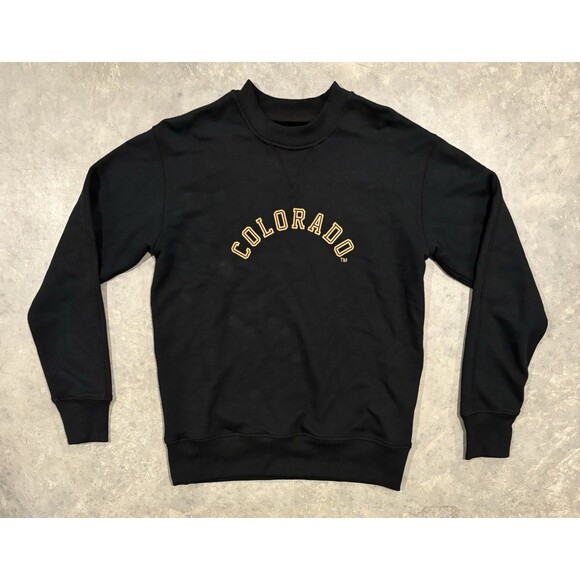 Colorado Buffaloes Hillflint Adult M Medium Crewneck Pullover Sweatshirt - Picture 1 of 3